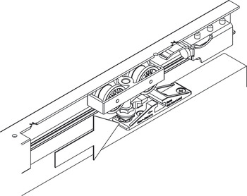 Bộ Các Thành Phần Hawa Symmetric 80/Z Hafele 940.81.009