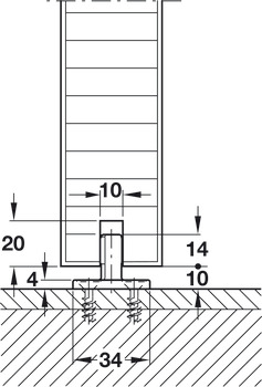 Bộ Các Thành Phần Hawa Junior Hafele 941.20.008