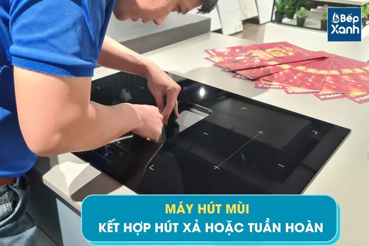 Bếp từ kết hợp hút mùi Hafele HC-IHH77A 539.66.822