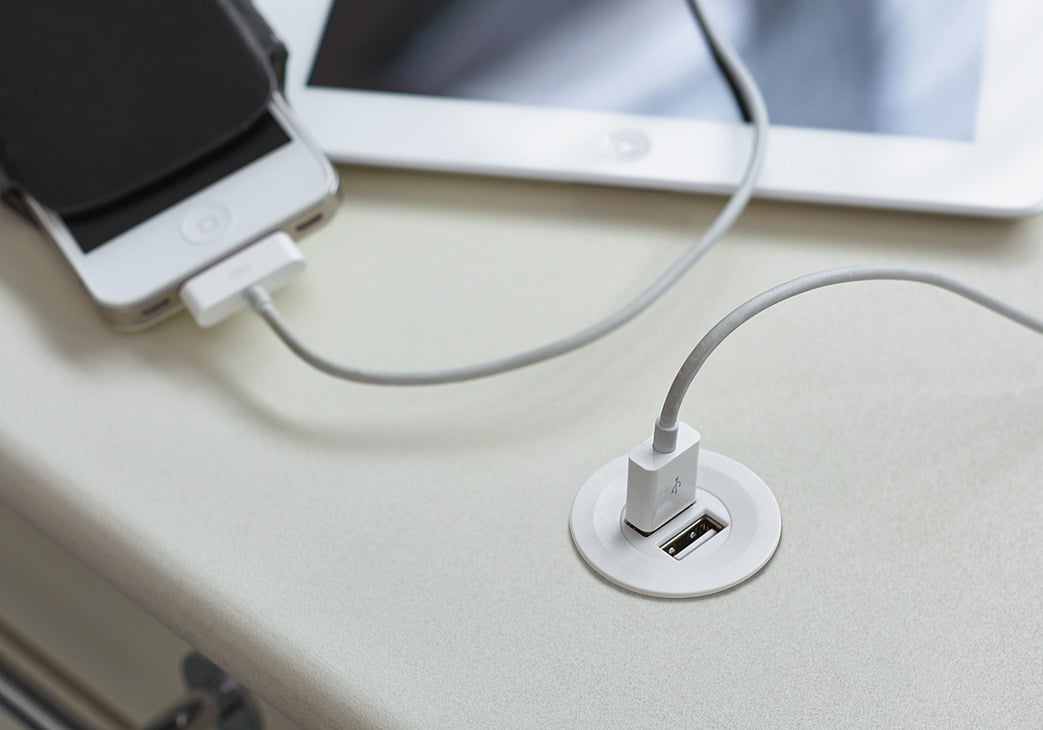 Cổng Sạc USB 12V Hafele 833.73.751