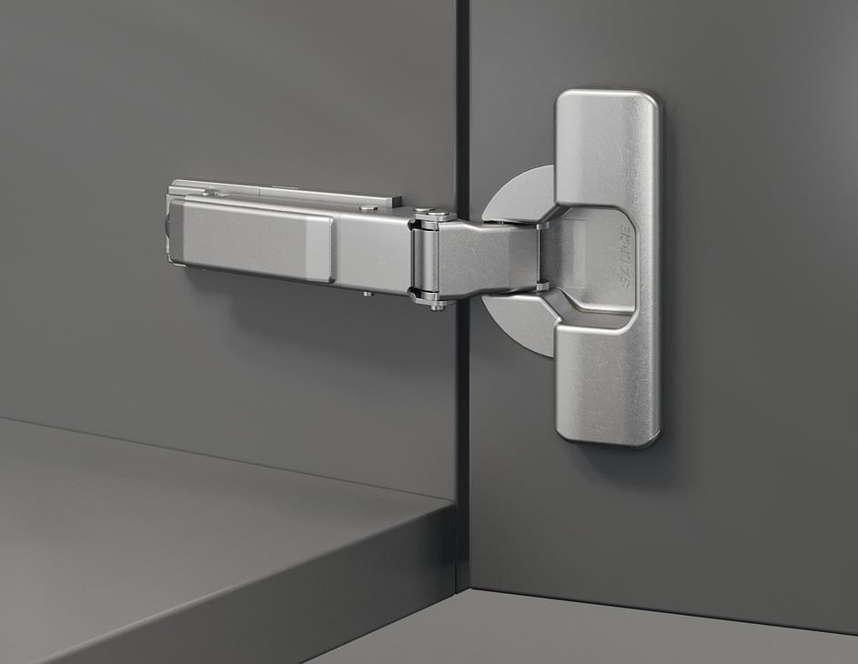Bản lề M510 không giảm chấn (trùm ngoài) Hafele 329.17.600