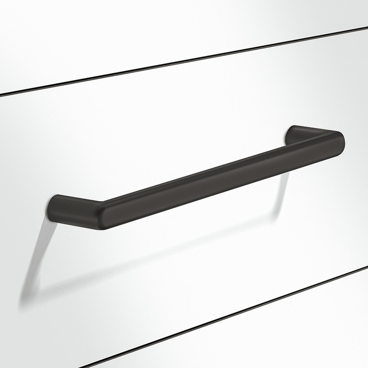 Handle zi.bla.used look brush. 204x26mm Hafele 106.69.423
