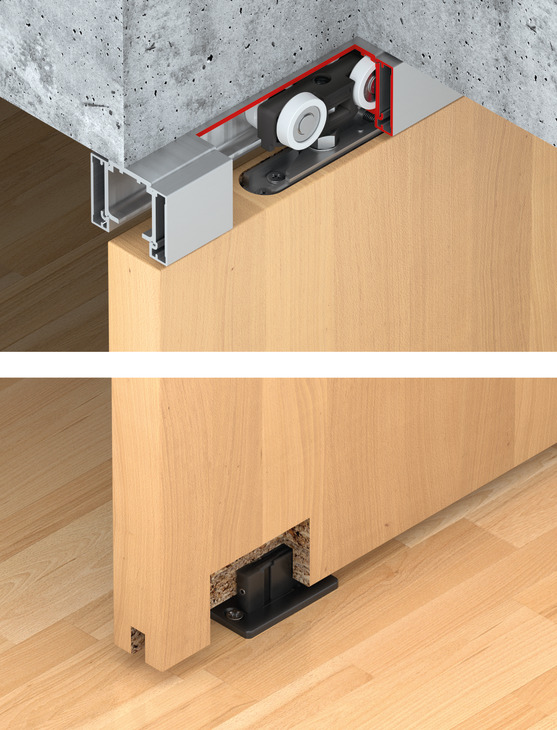 Phụ Kiện Cửa Trượt Slido Classic 120-O Hafele 941.02.046