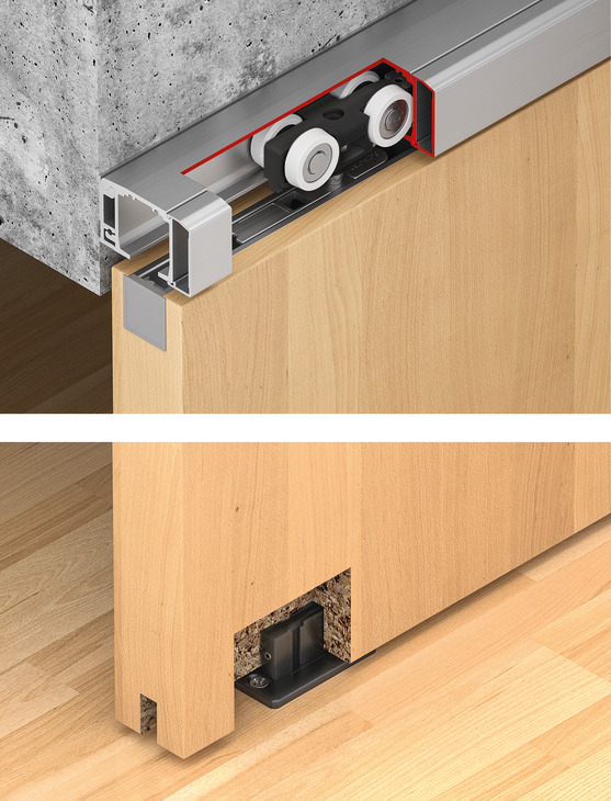 Phụ Kiện Cửa Trượt Slido Classic 120-I Hafele 941.25.044