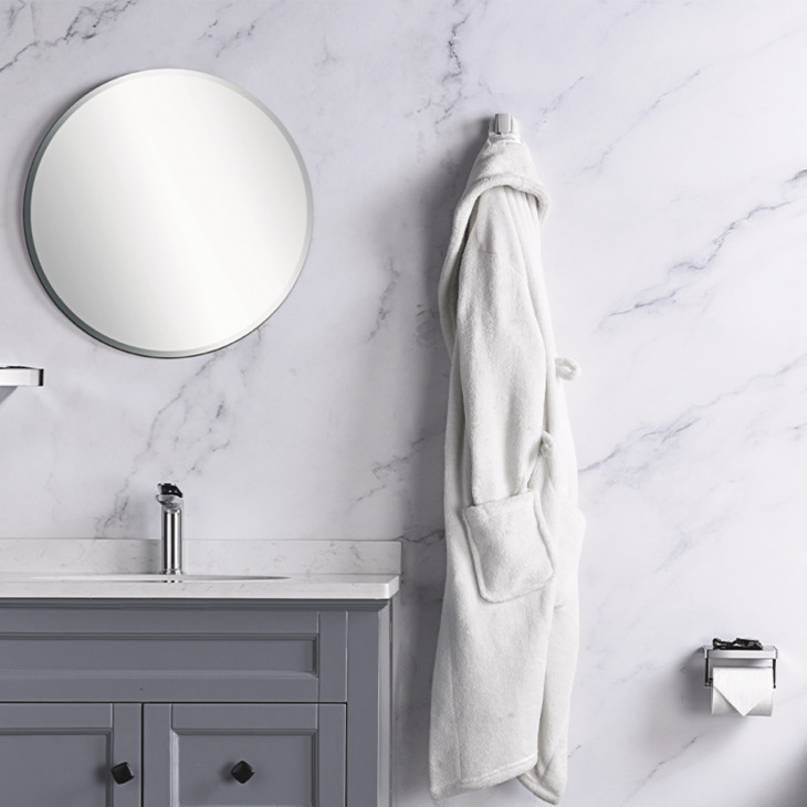 Móc Treo Khăn Mặt Kính Trắng Hafele 495.80.232
