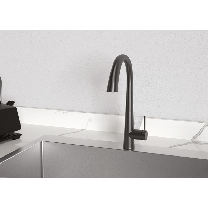 Vòi bếp Hafele HT25-SH1P417 đen 567.24.498