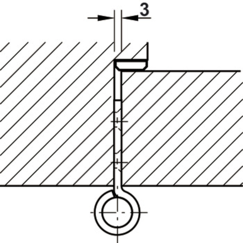 Bản Lề Nâng Hạ 80KG Hafele 926.13.903