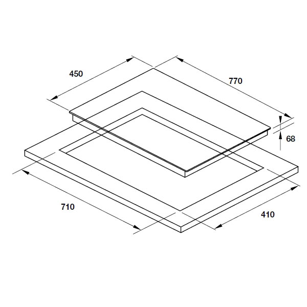 Bếp từ Hafele HC-I772B 536.01.855