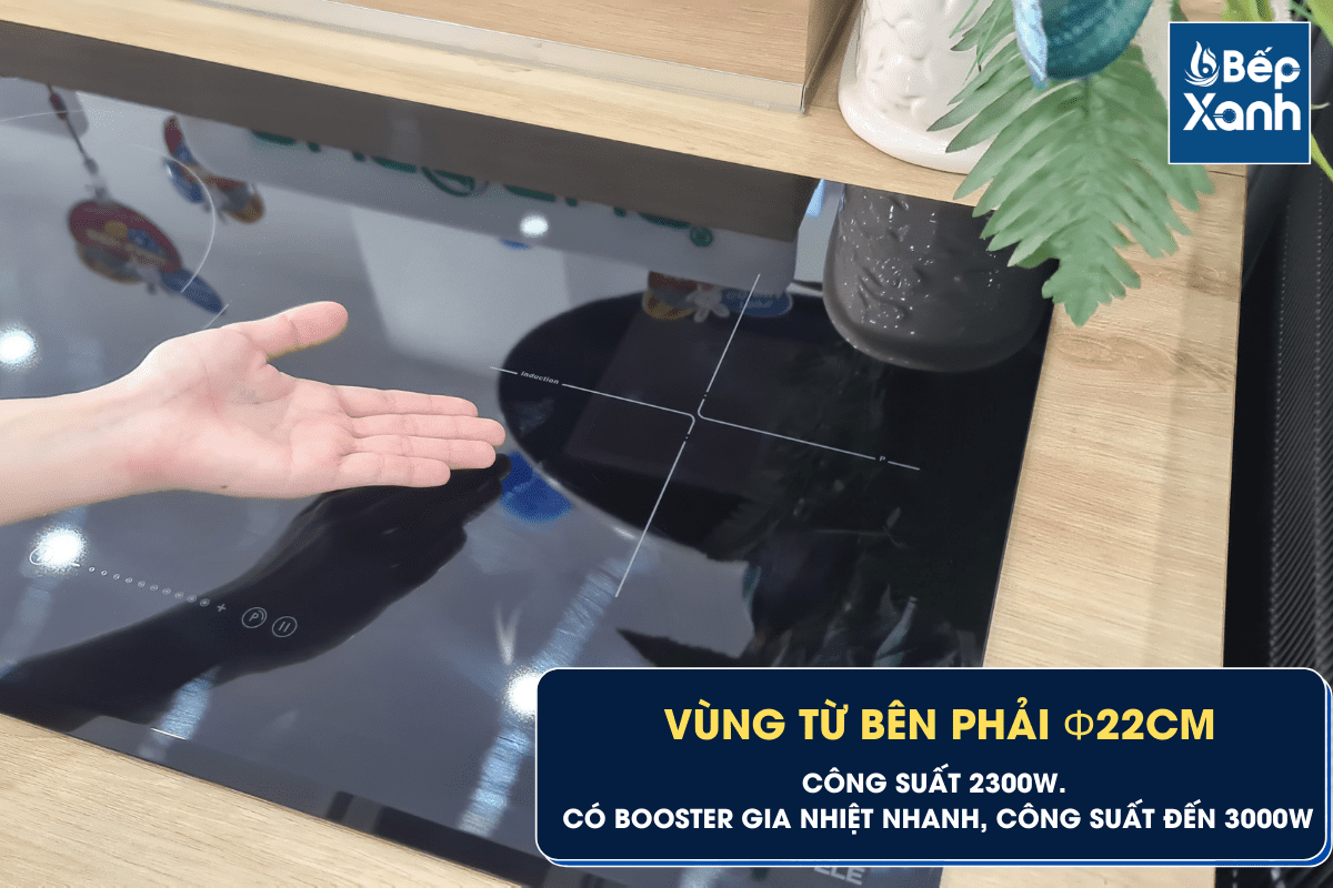 Bếp điện từ kết hợp 2 vùng nấu Hafele HC-M772D 536.61.695