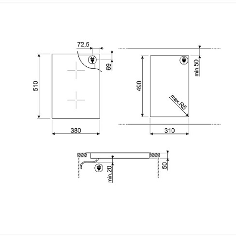 Bếp Từ Đơn Hafele SIM631WLDR 535.64.143
