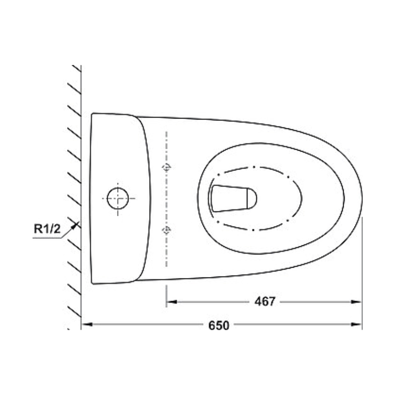 Bồn Cầu 1 Khối Sapporo Hafele 588.79.406