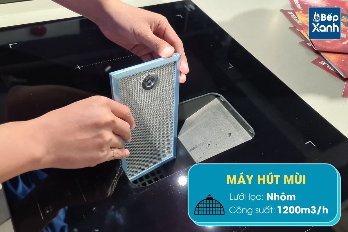 Bếp từ kết hợp hút mùi Hafele HC-IHH77A 539.66.822