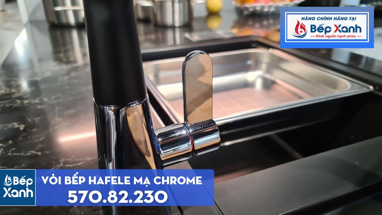 Vòi rửa chén Hafele HT20-CH1F187 / Đồng thau mạ Chrom, Mã số 570.82.230