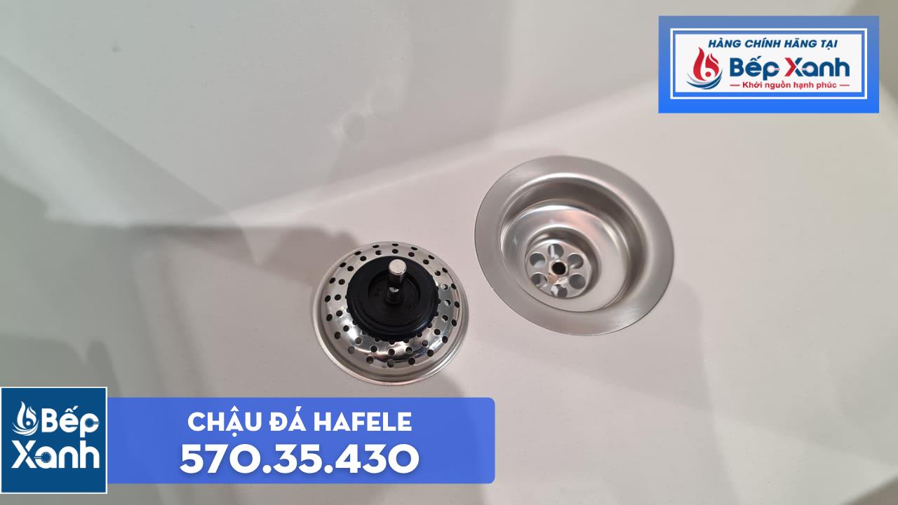 Chậu đá Hafele HS19-GEN1S60 / Màu kem, Mã số: 570.35.430