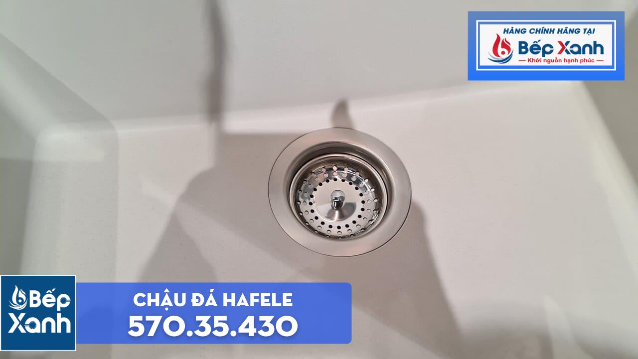Chậu đá Hafele HS19-GEN1S60 / Màu kem, Mã số: 570.35.430