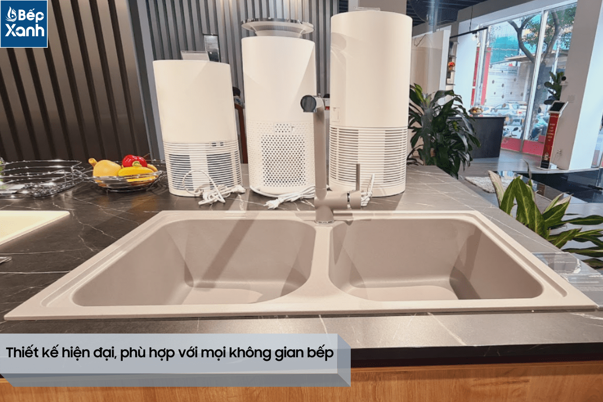 Chậu đá Hafele HS19-GEN2R90 Màu xám, Mã số: 570.35.580
