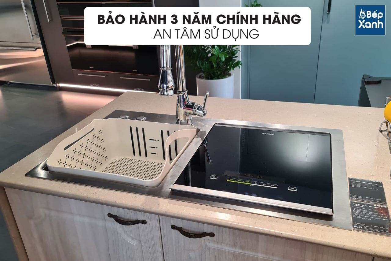 Máy Rửa Chén Tích Hợp Chậu Rửa Hafele HDW-SD90A 539.20.530