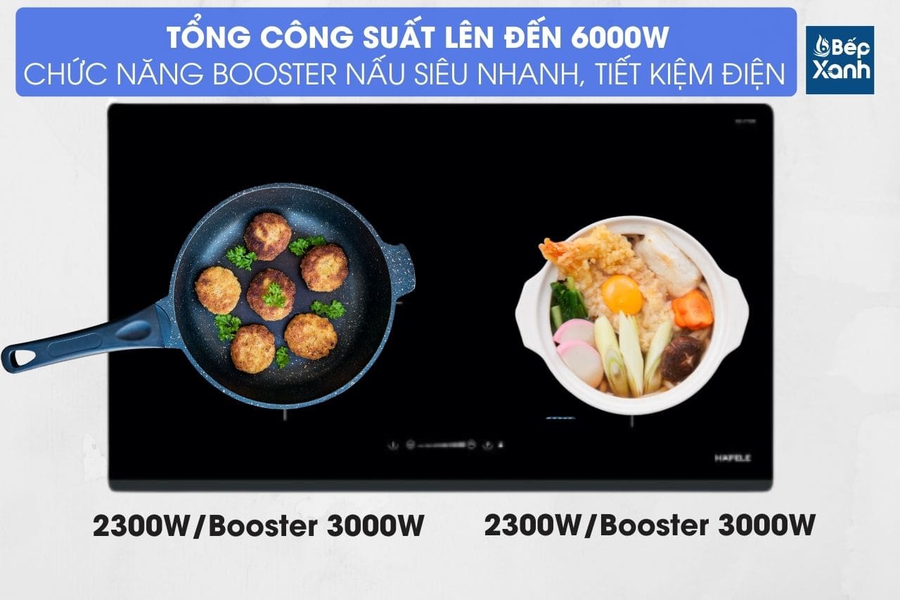 Bếp từ 2 vùng nấu Hafele HC-I772D 536.61.645