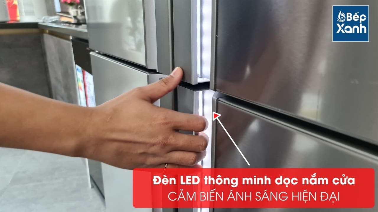 Tủ lạnh 4 Cánh Hafele HF-SBSIB 539.16.230