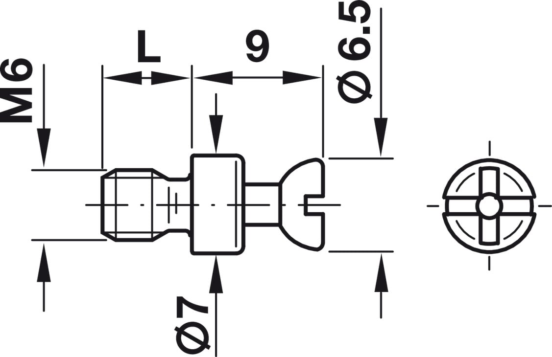 Thân O6LK =KL Hafele 263.21.826