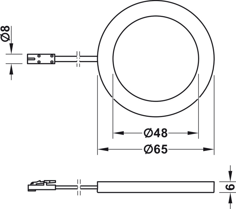 Đèn Led Chiếu 3035 Lắp Nổi 24V Hafele 833.77.191