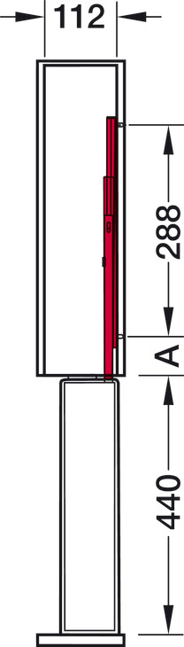 Rổ Kéo 150mm No.15 Hafele 545.61.063