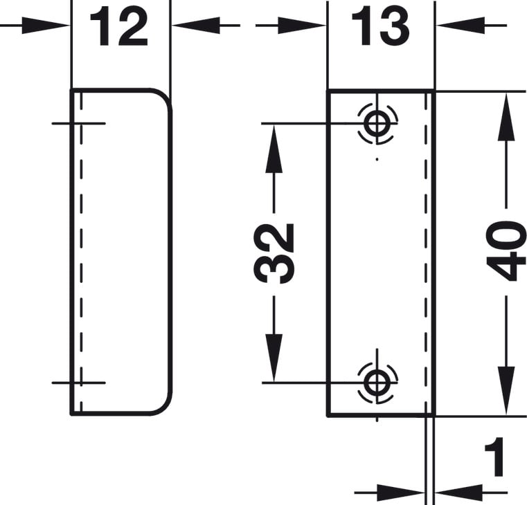 Bas khóa =KL Hafele 239.41.013