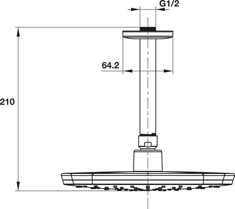Sen Đầu Gắn Trần Airsense 219S Hafele 485.60.615