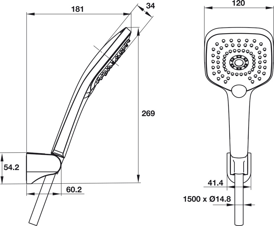 Bộ Sen Tay AirSense 120S Hafele 485.60.610