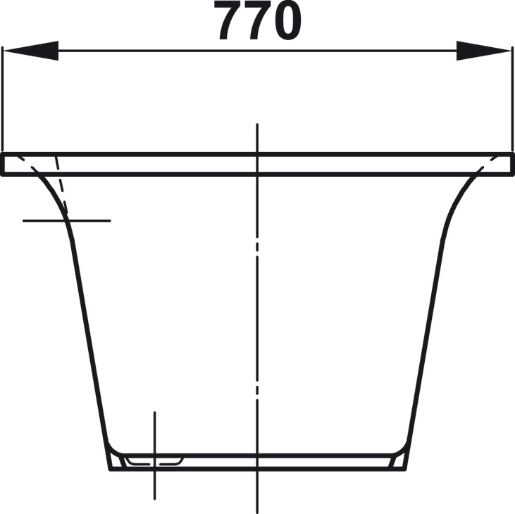 Bồn Tắm Âm Hafele 588.55.603