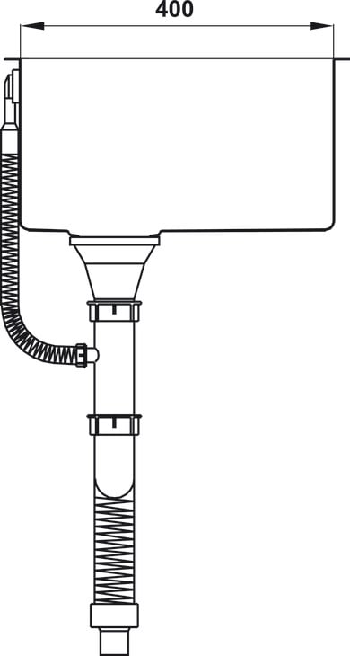 Chậu Inox HS21-SSN1S60 Hafele 567.96.300