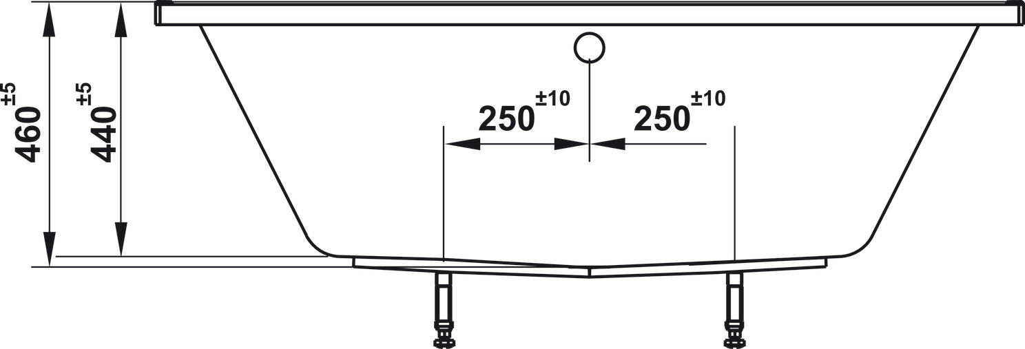 Bồn Tắm Âm Hình Bầu Dục Nagoya 1500 Hafele 588.79.601