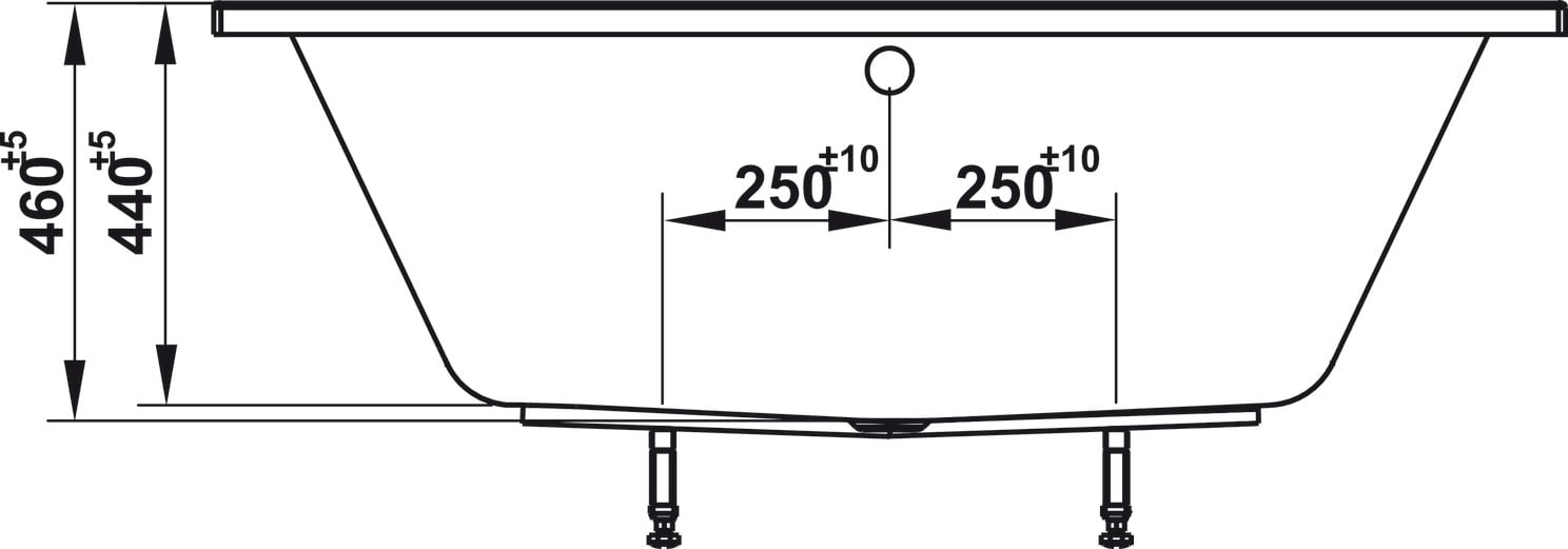 Bồn Tắm Âm Hình Vuông Nagoya 1500 Hafele 588.79.603
