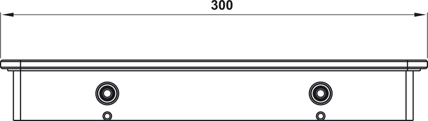 Kệ Kính Trắng 300 Hafele 495.80.238