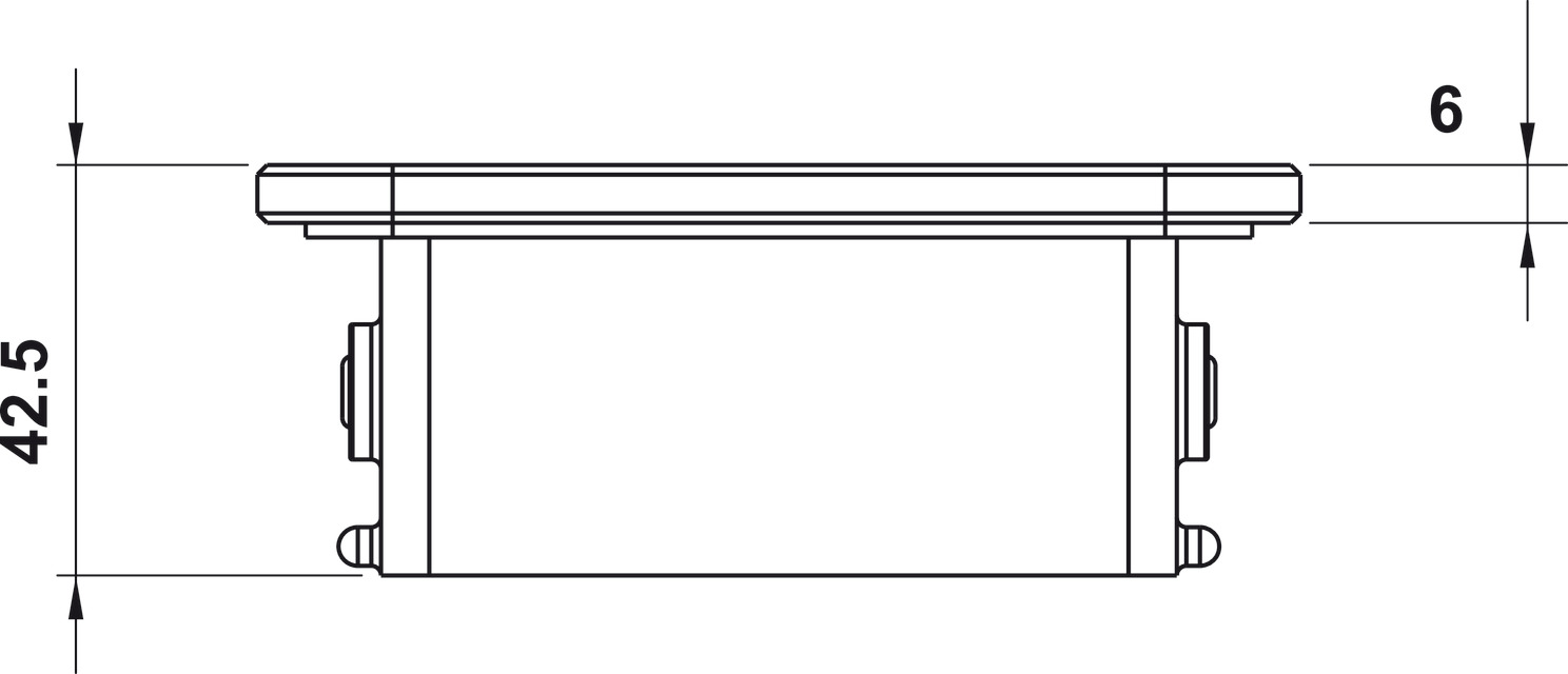 Kệ Đựng Ly Kính Đen Hafele 495.80.242