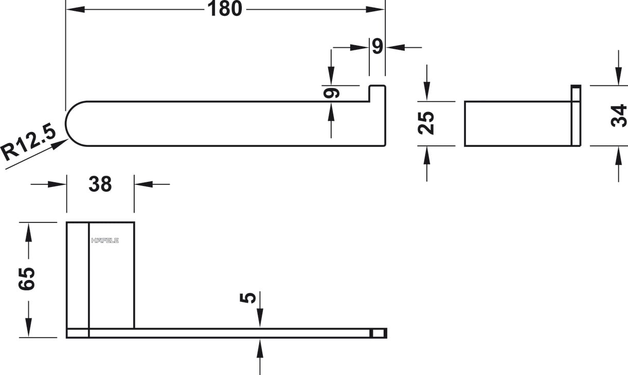 Bộ Phụ Kiện Nhà Tắm Chiba Hafele 499.98.350