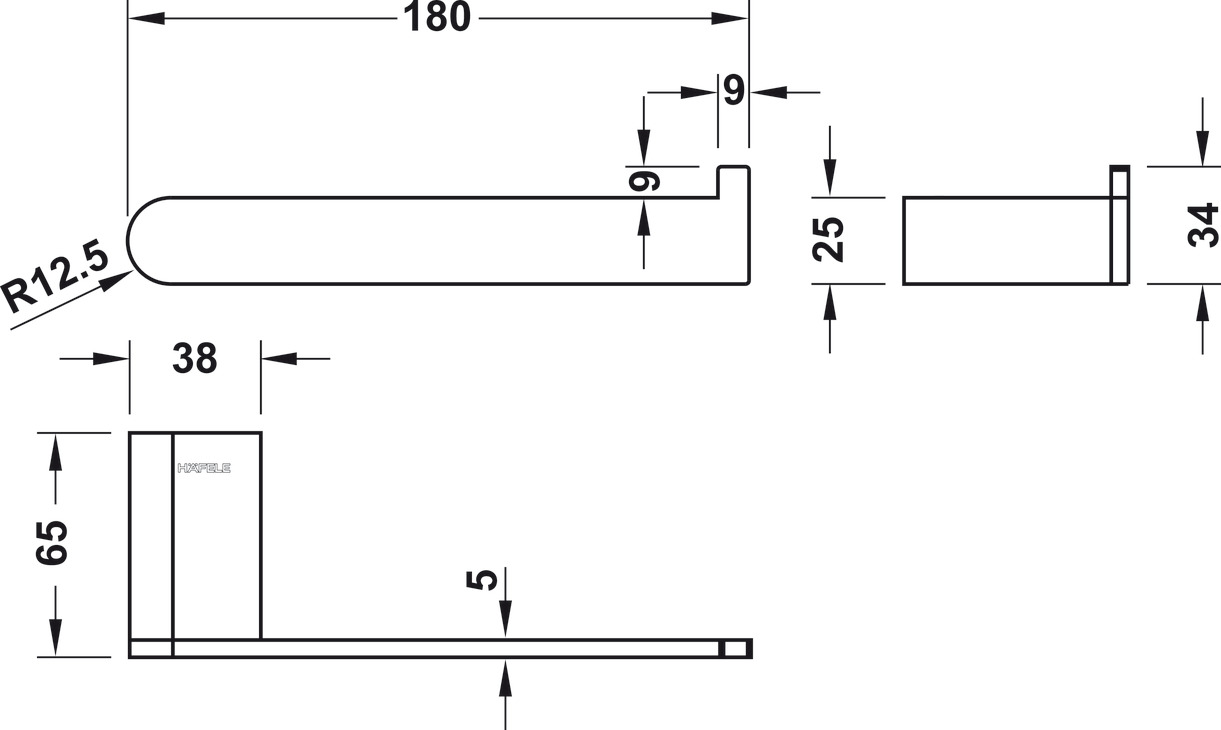 Bộ Phụ Kiện Nhà Tắm Chiba Hafele 499.98.351