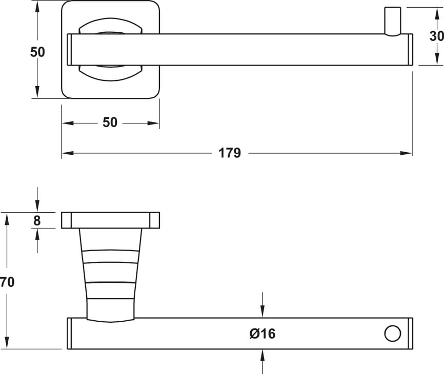Giá Treo Giấy Vệ Sinh Hafele 580.41.440