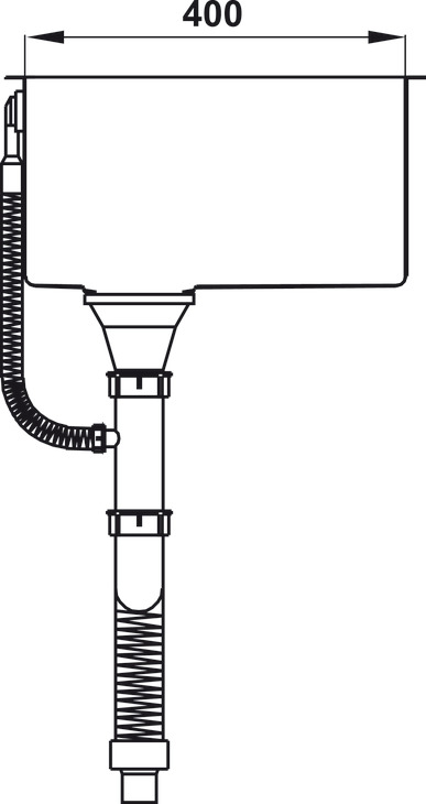 Chậu Rửa Inox HS21-SSN1S80 Hafele 567.94.060