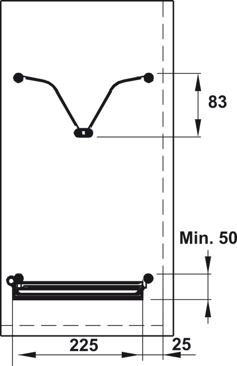 Rổ Chén Đĩa Presto Có Khung 900mm Hafele 544.40.014
