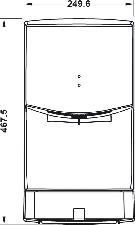Máy Sấy Tay H468 Hafele 983.64.003