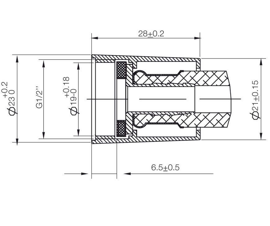 Dây Sen PVC 1500 Hafele 495.60.111