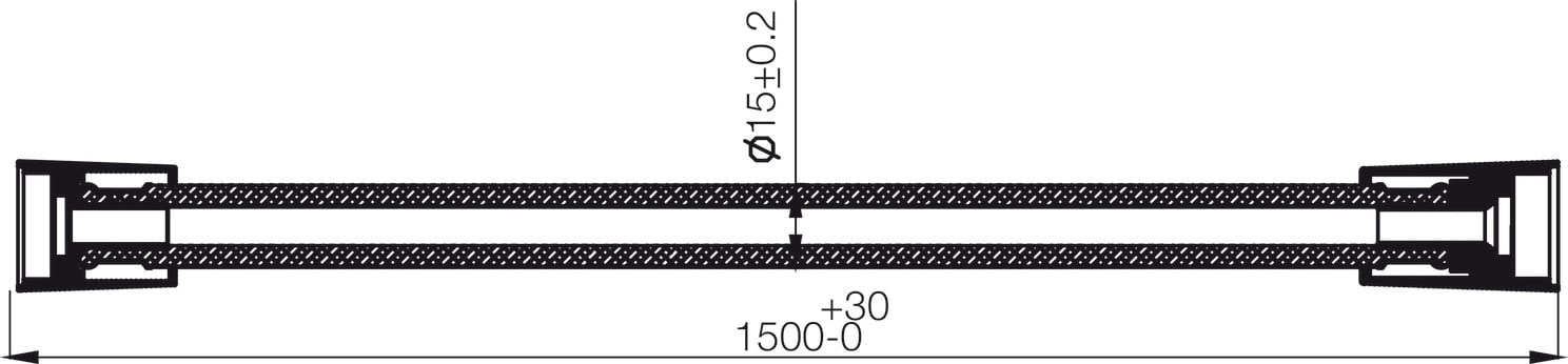 Dây Sen PVC 1500 Hafele 495.60.111