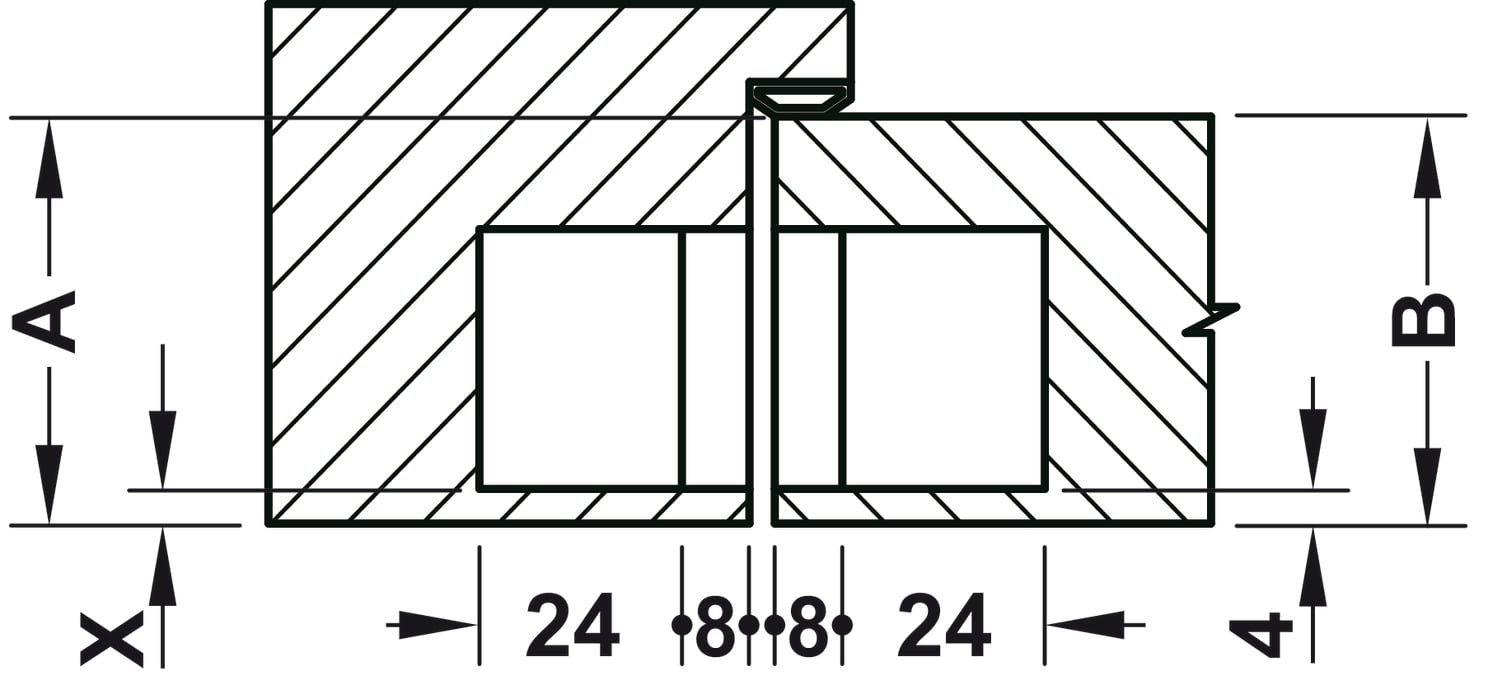 Bản Lề Âm Cửa 120Kg Hafele 927.03.093
