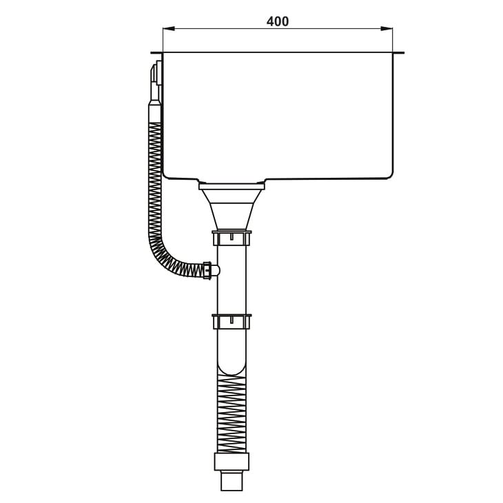 Chậu Rửa Inox HS22-SSN2S90P Hafele 567.94.000