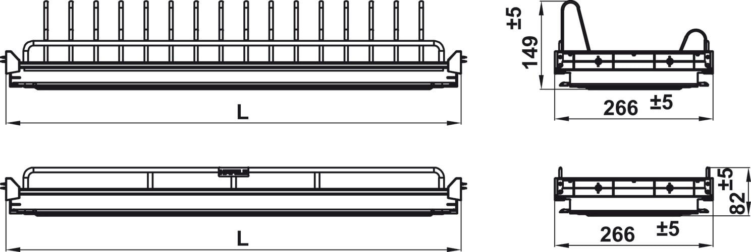Kệ Chén Đĩa Cố Định Oria 800mm Hafele 544.07.015