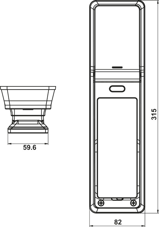 Khóa Điện Tử MP2503B Hafele 912.21.046