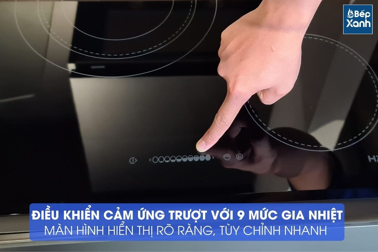 Bếp điện Hafele 3 vùng nấu HC-R603A 536.01.631 - Nhập khẩu châu Âu