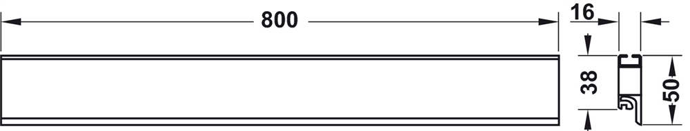 KỆ TREO ĐỒ LÀM BẾP HAFELE 523.00.301