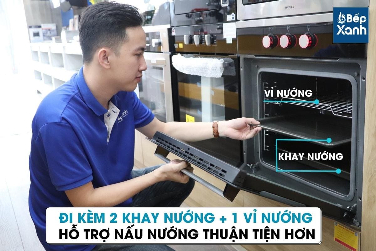 Lò nướng âm tủ Hafele HO-K60B 534.05.581